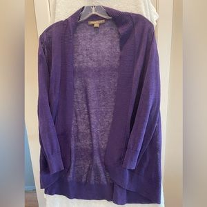 Tommy Bahama Lea Open Linen Cardigan